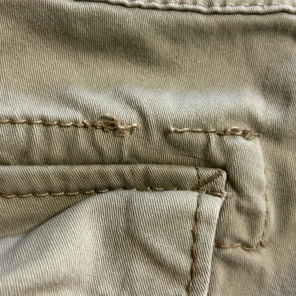 Unionbay Mens Tan Khaki Cargo Shorts Size 36 Stretch Cotton Utility Outdoor